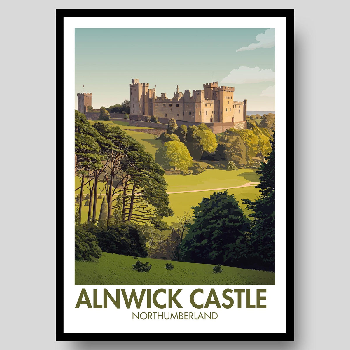 Alnwick Poster - WanderWall