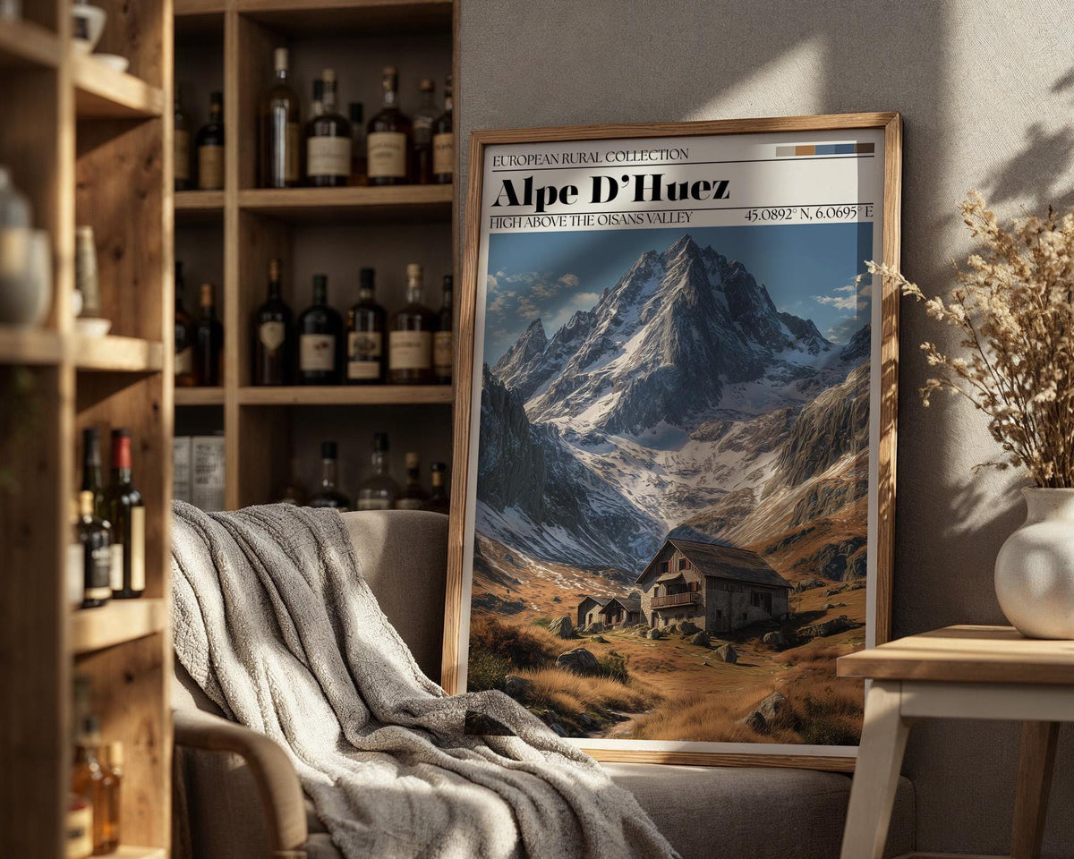 Alpe D'Huez Poster - WanderWall