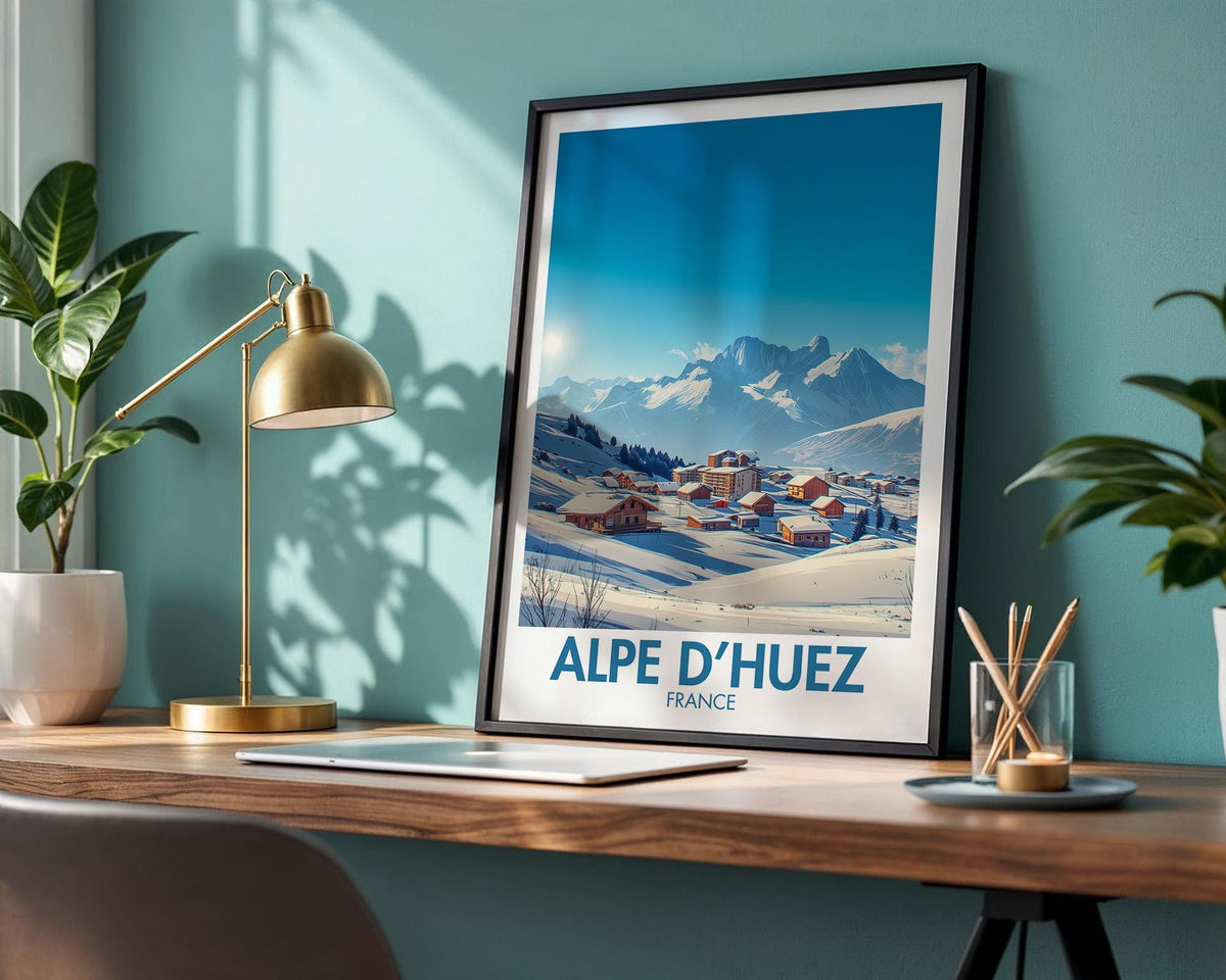 Alpe D'Huez Poster - WanderWall