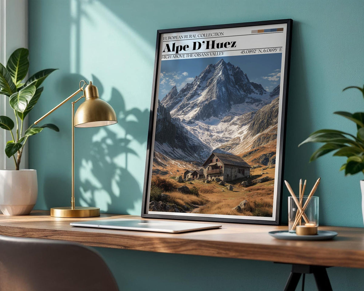 Alpe D'Huez Poster - WanderWall