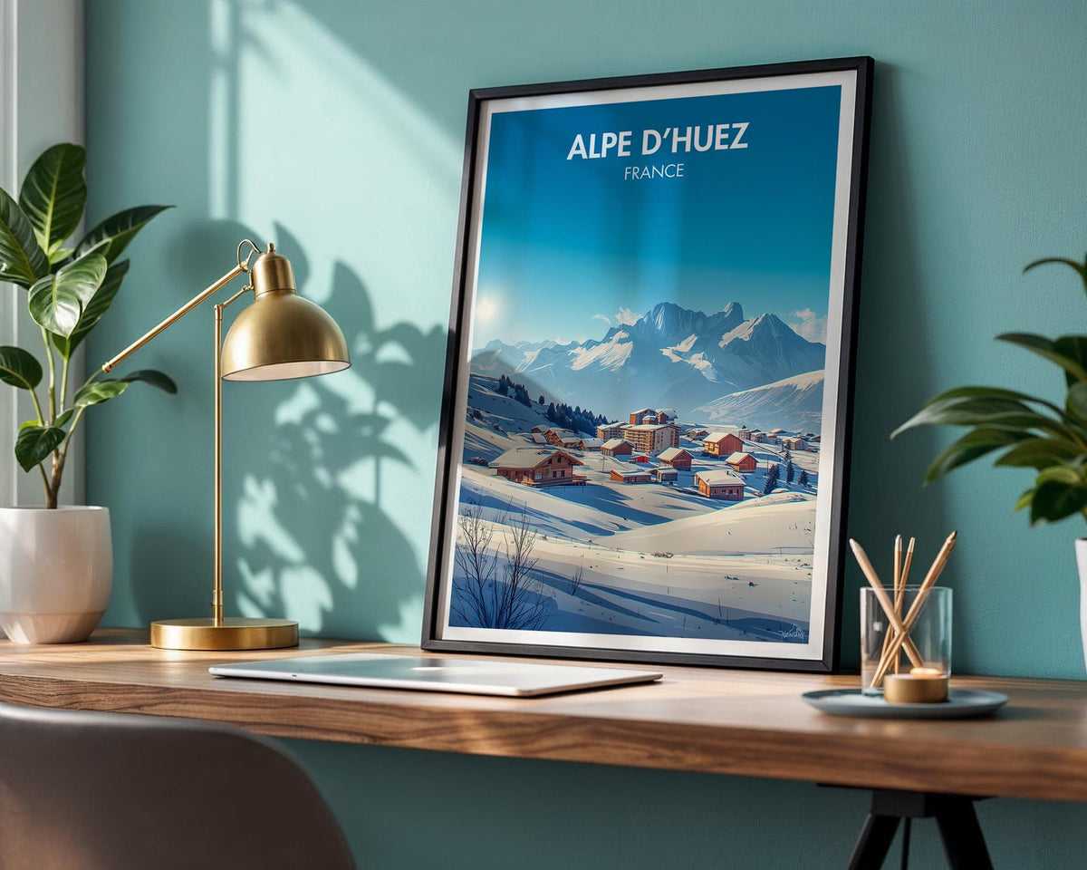 Alpe D'Huez Poster - WanderWall
