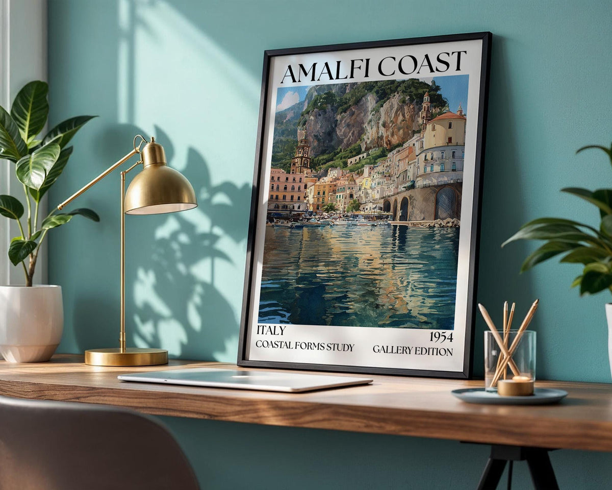 Amalfi Coast Henri Mattise Poster - WanderWall