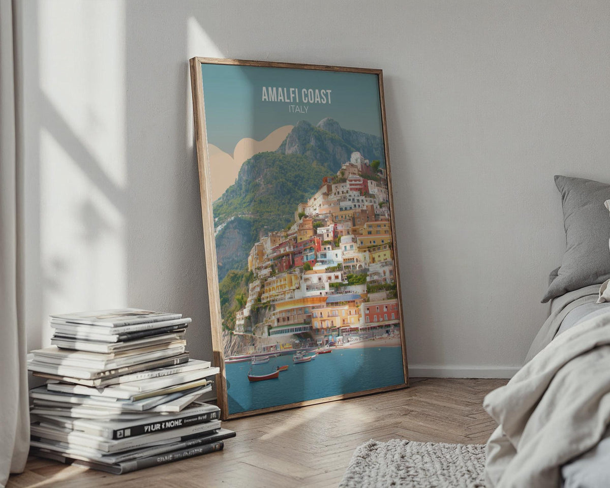 Amalfi Coast Italy Wall Art Print - WanderWall