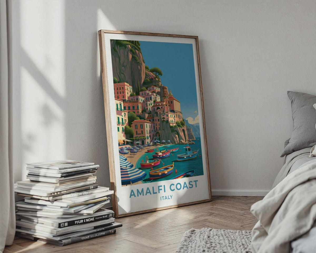 Amalfi Coast Poster - WanderWall