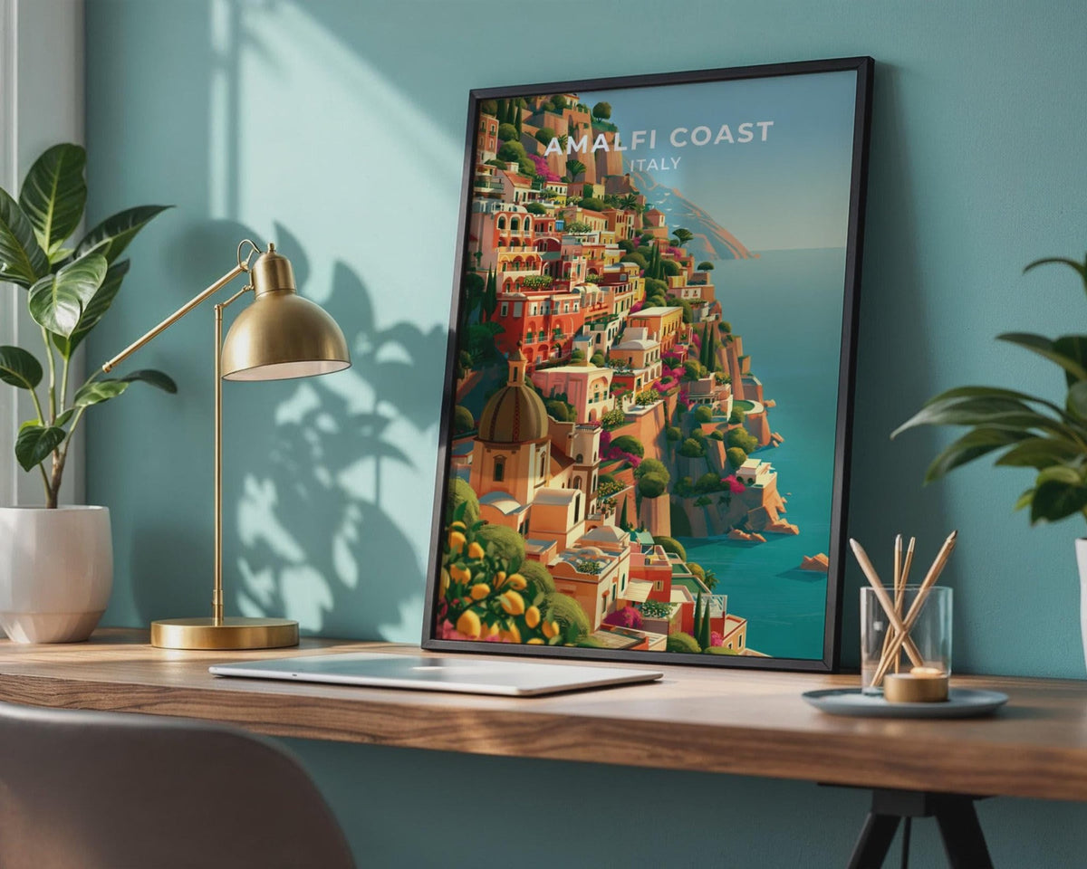 Amalfi Coast Poster - WanderWall