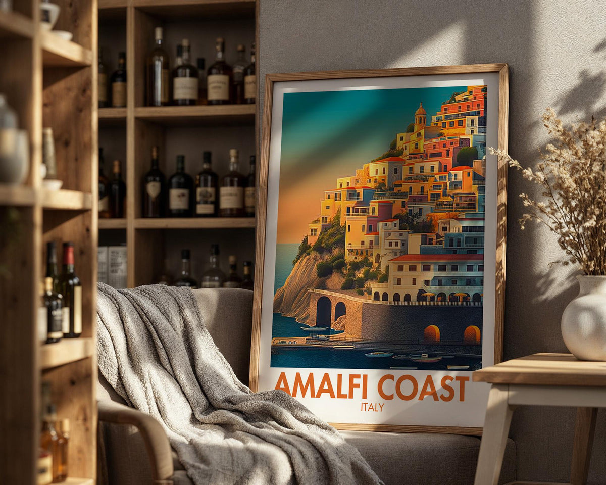 Amalfi Coast Poster - WanderWall