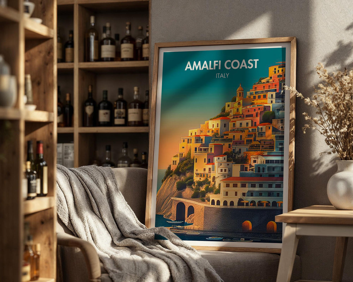 Amalfi Coast Poster - WanderWall