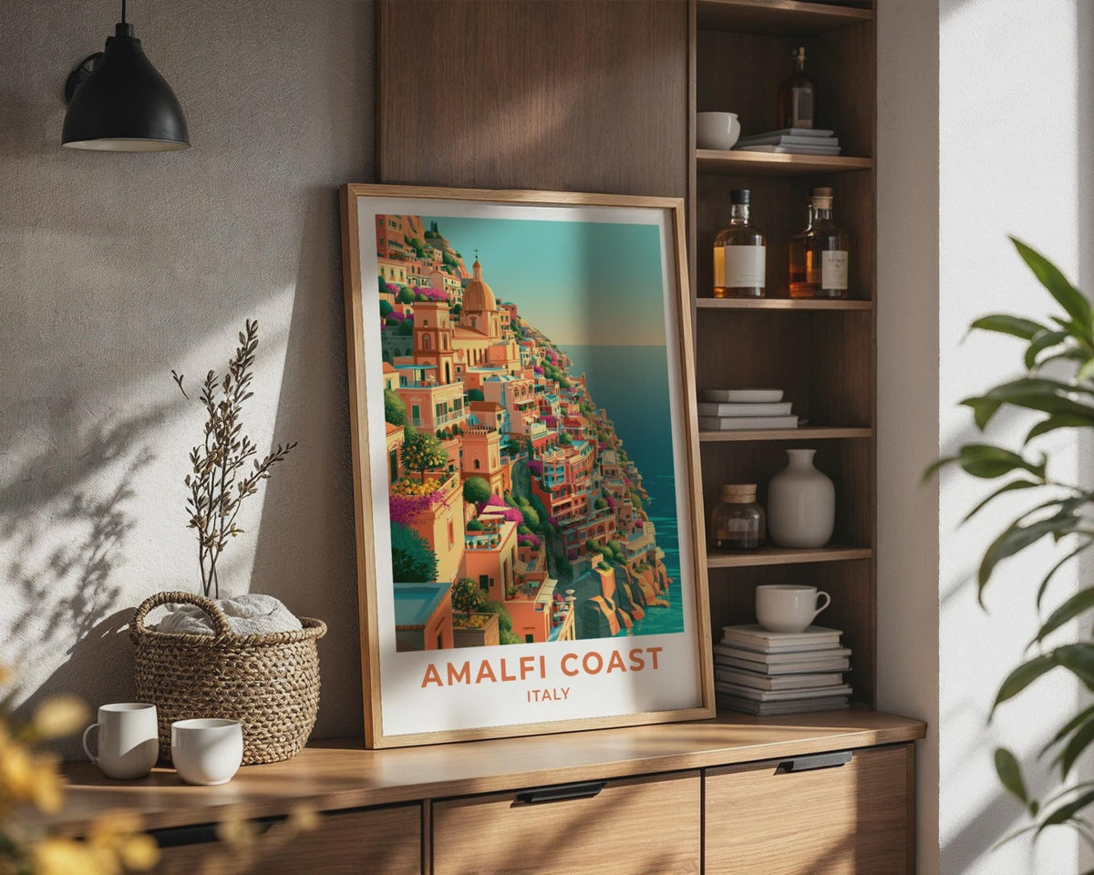 Amalfi Coast Poster - WanderWall