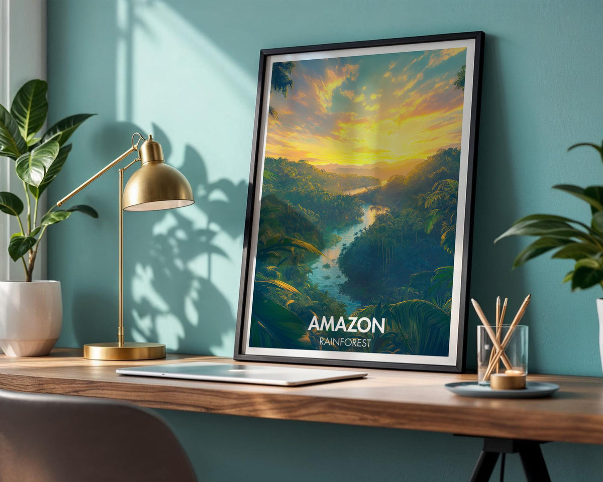 Amazon Rainforest Poster - WanderWall