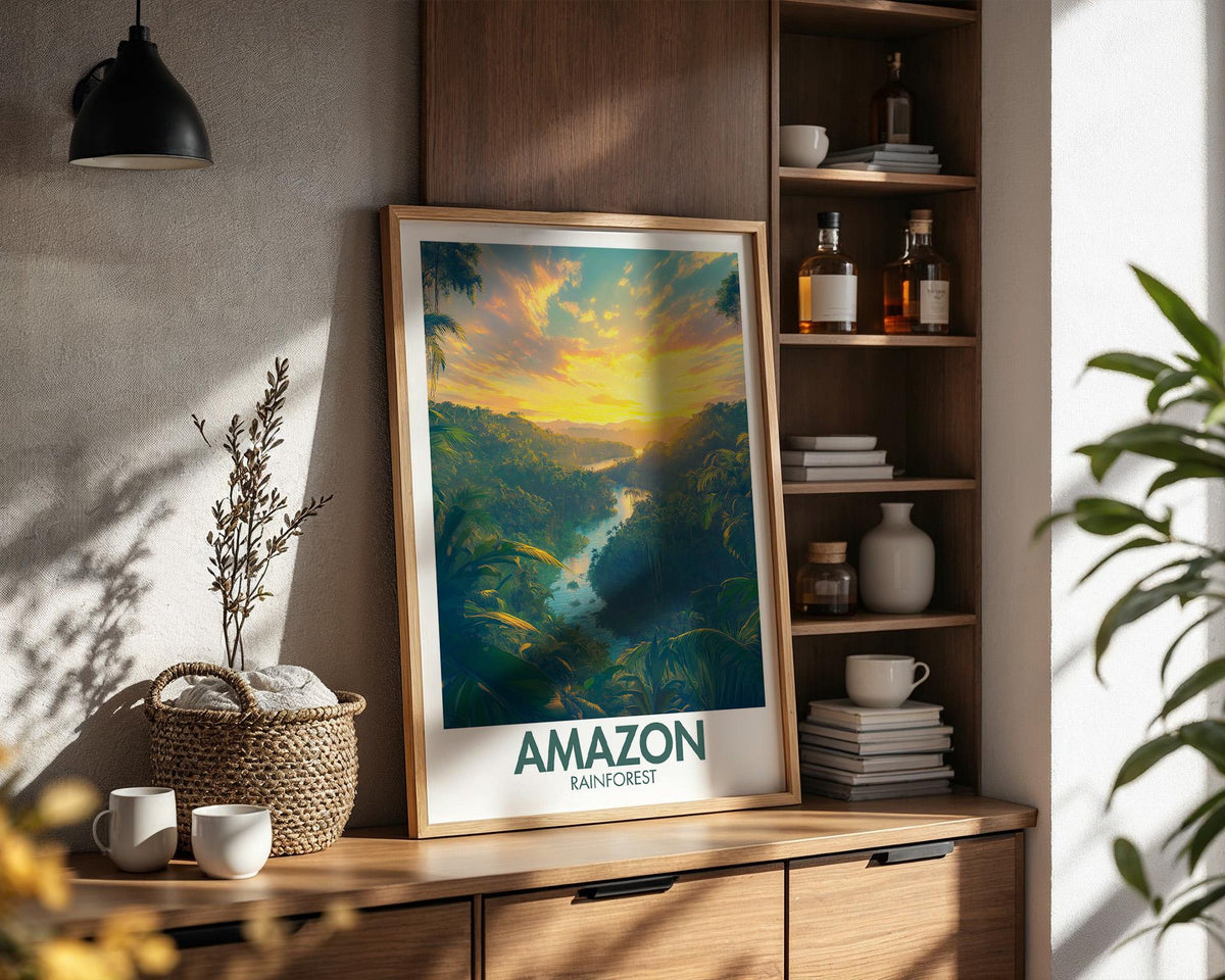 Amazon Rainforest Poster - WanderWall