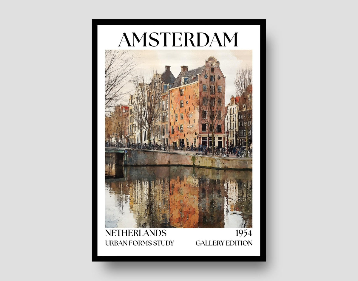 Amsterdam Gallery Edition Poster - WanderWall