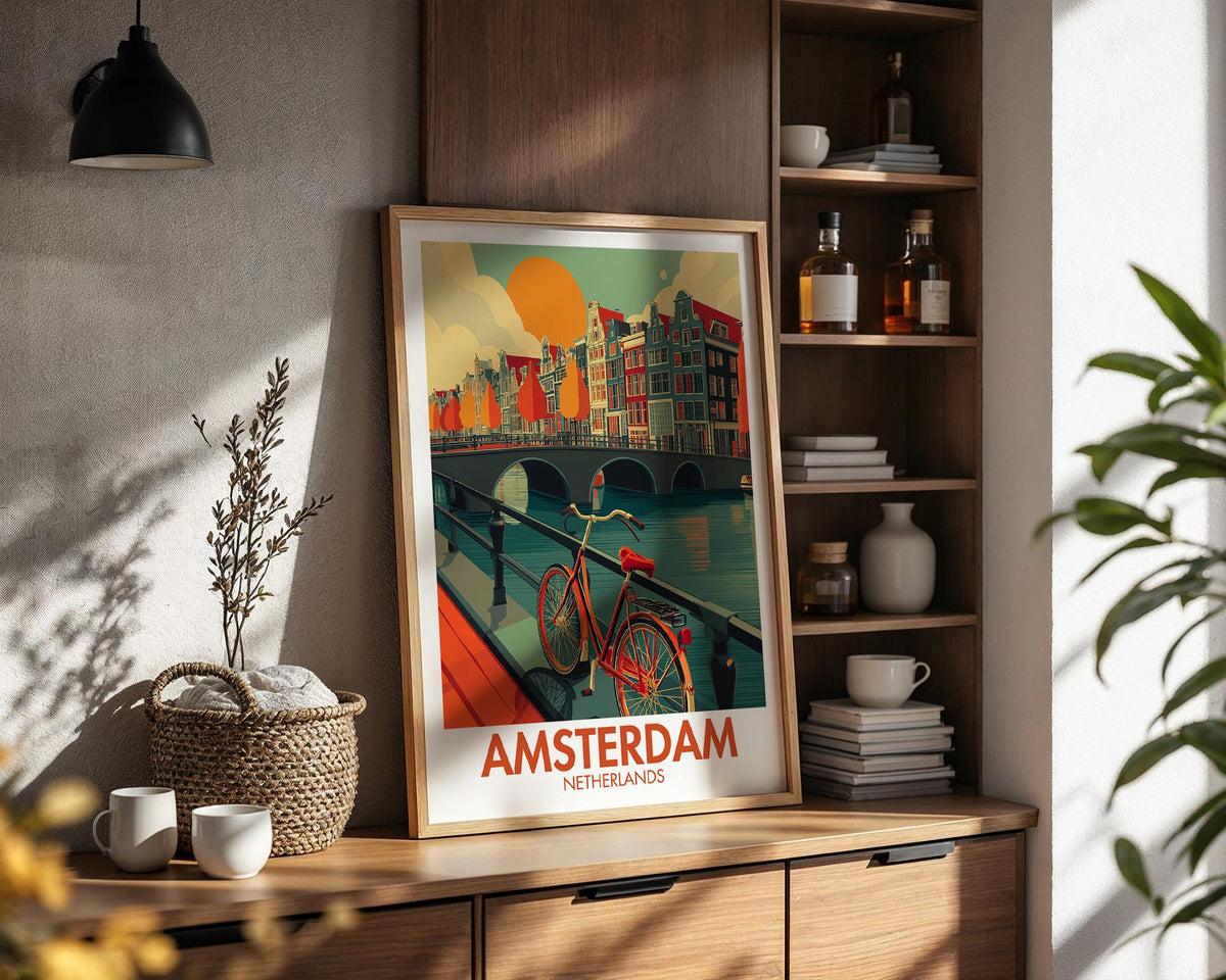 Amsterdam Poster - WanderWall