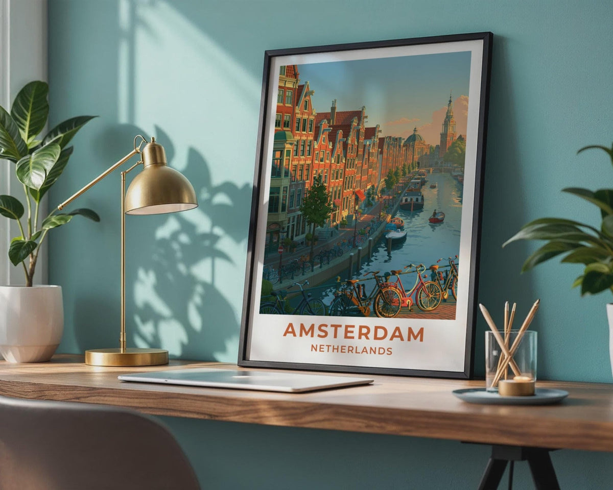 Amsterdam Poster - WanderWall