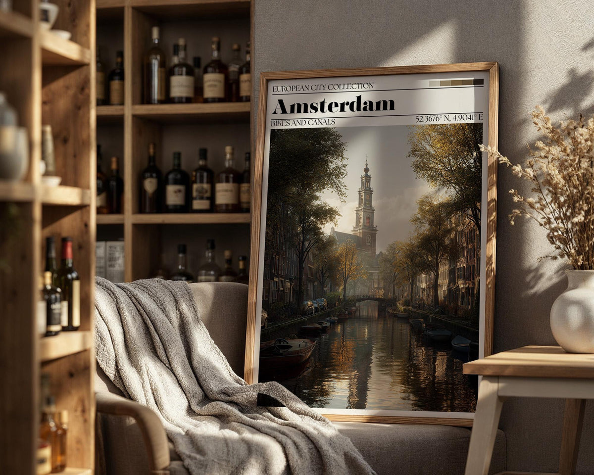 Amsterdam Poster - WanderWall