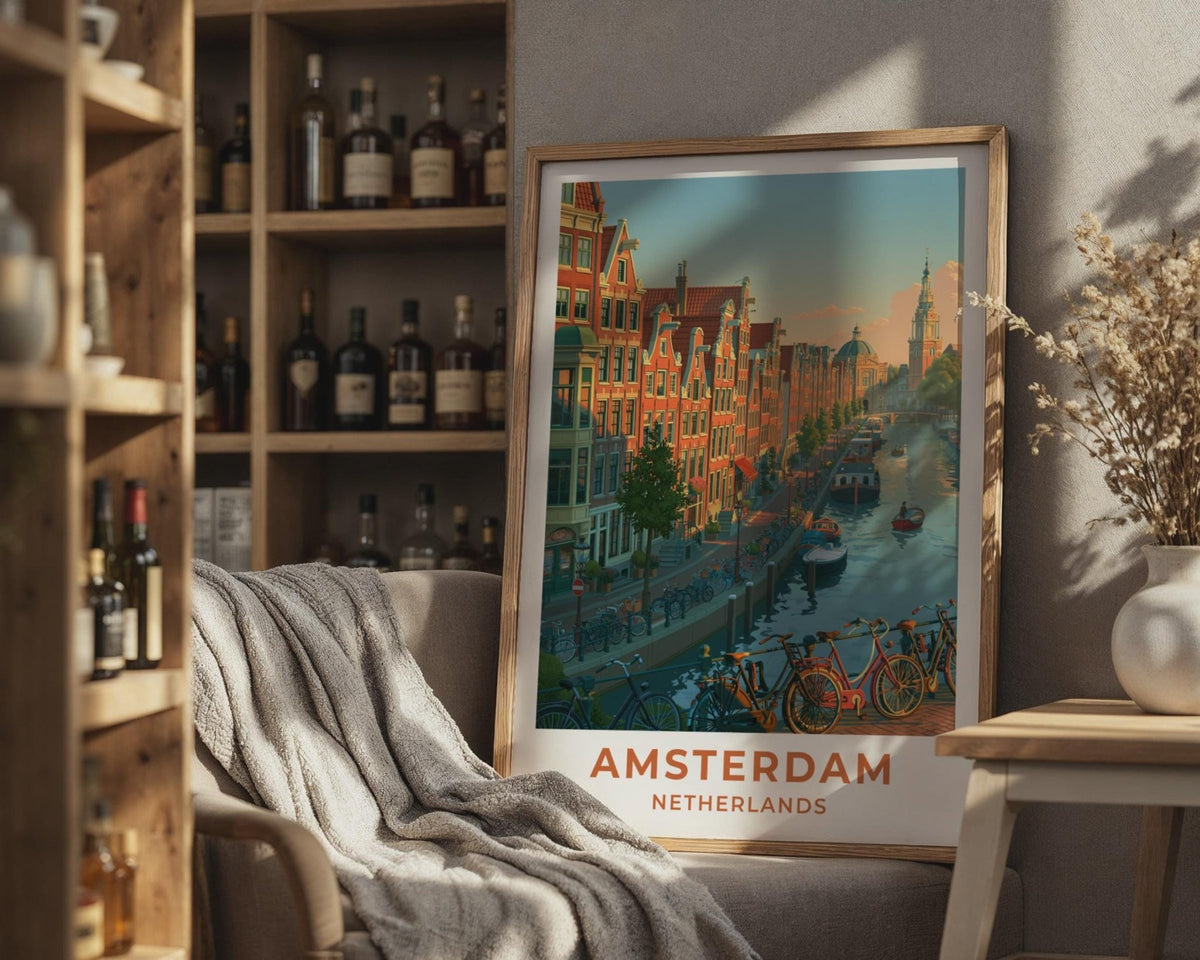 Amsterdam Poster - WanderWall
