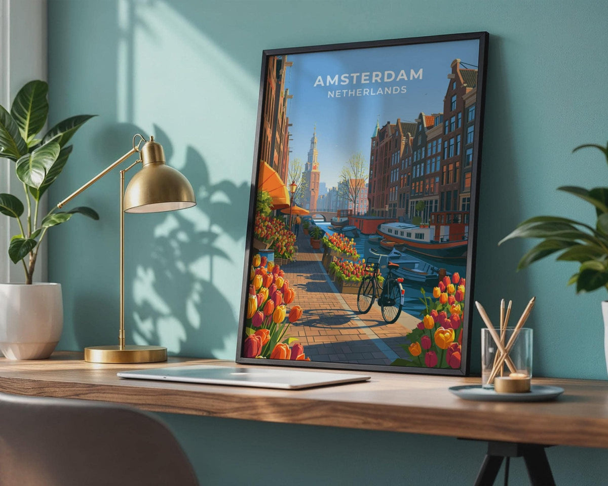 Amsterdam Poster - WanderWall
