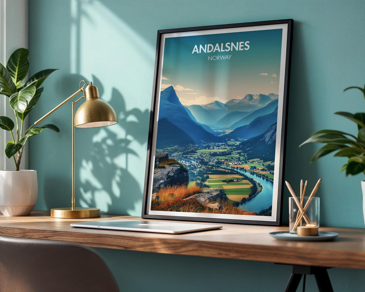 Andalsnes Poster - WanderWall
