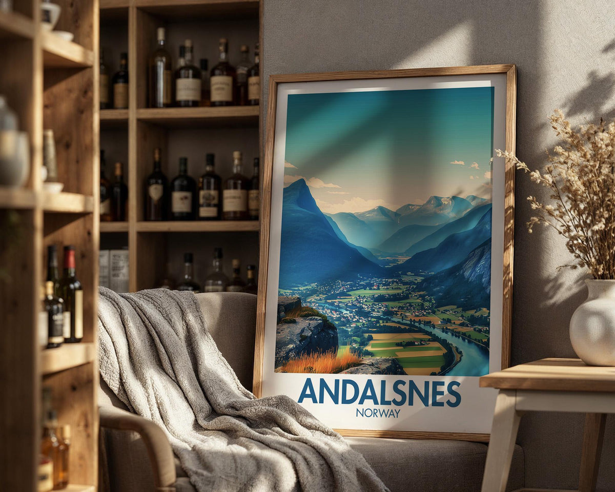 Andalsnes Poster - WanderWall