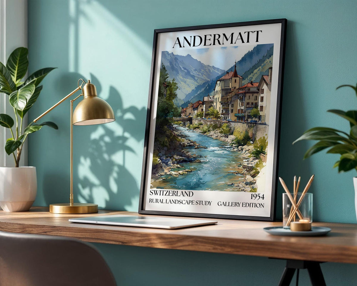 Andermatt Gallery Edition Poster - WanderWall
