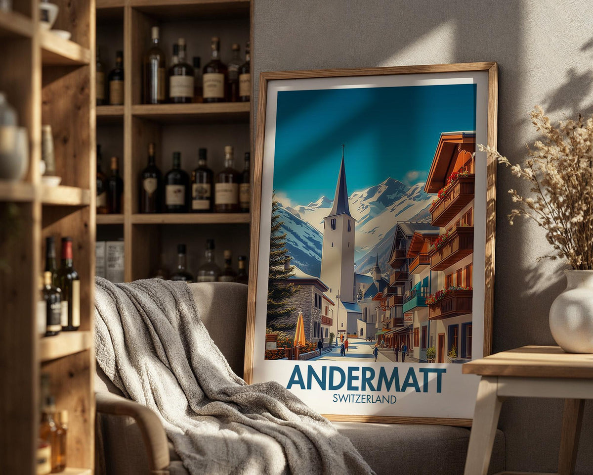 Andermatt Poster - WanderWall