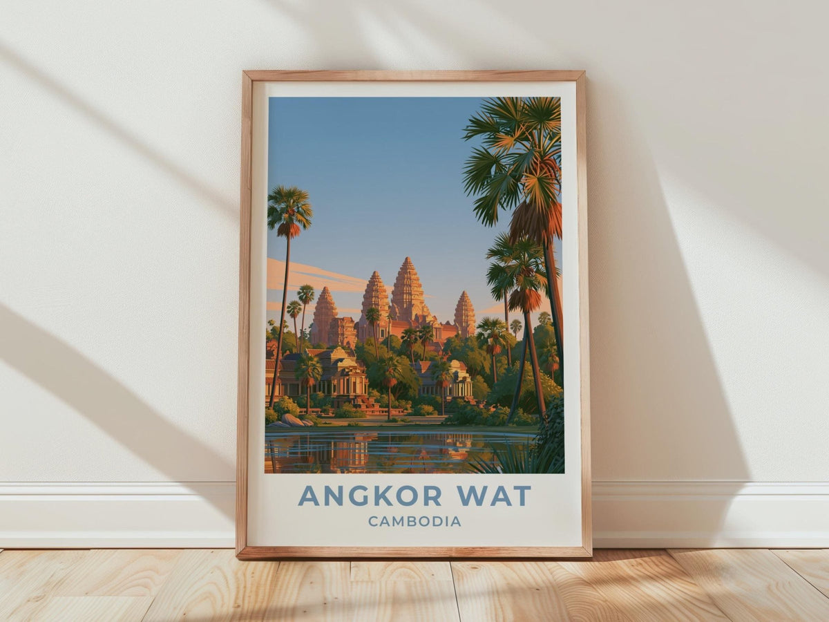 Angkor Wat Poster - WanderWall