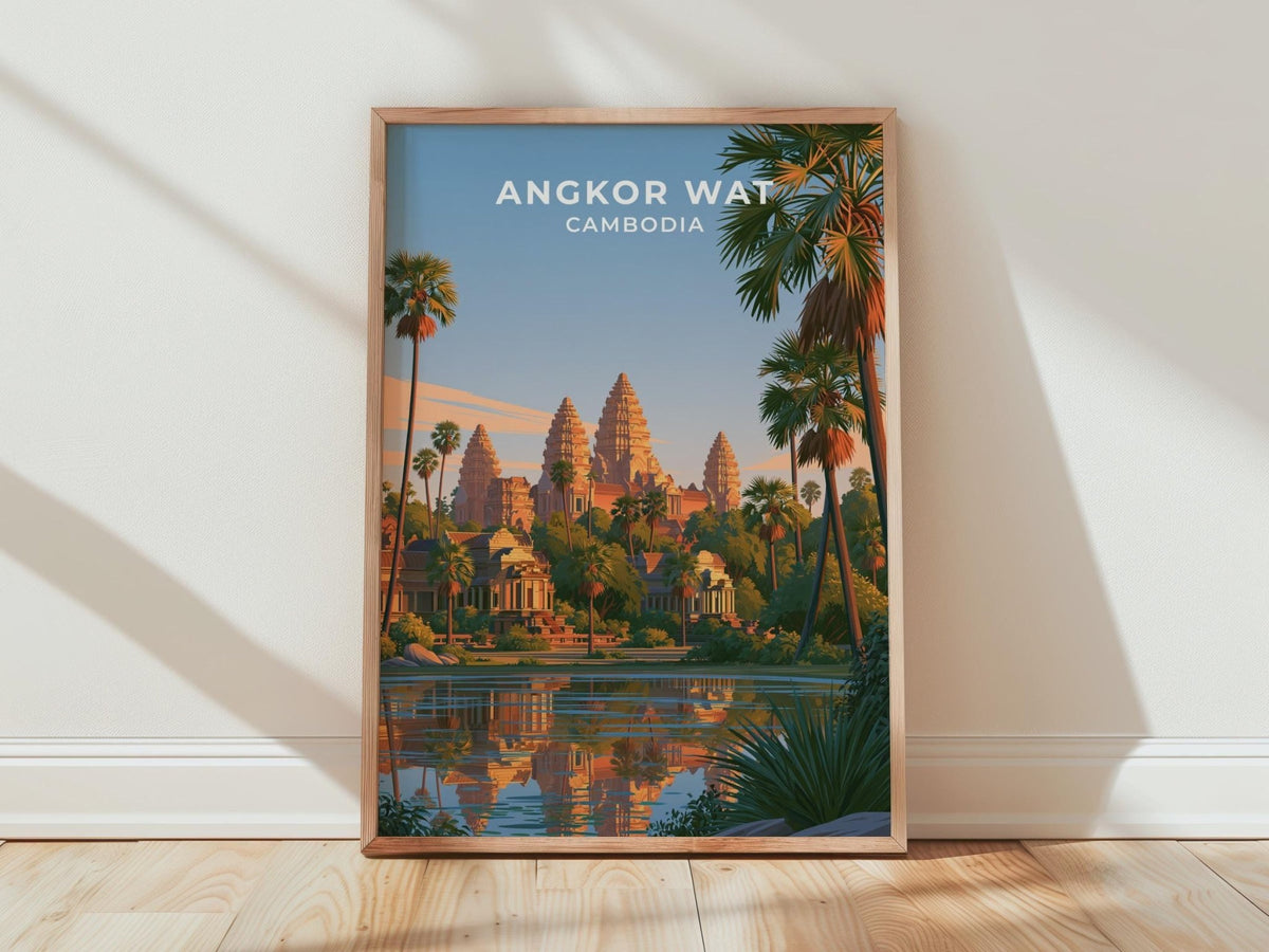 Angkor Wat Poster - WanderWall