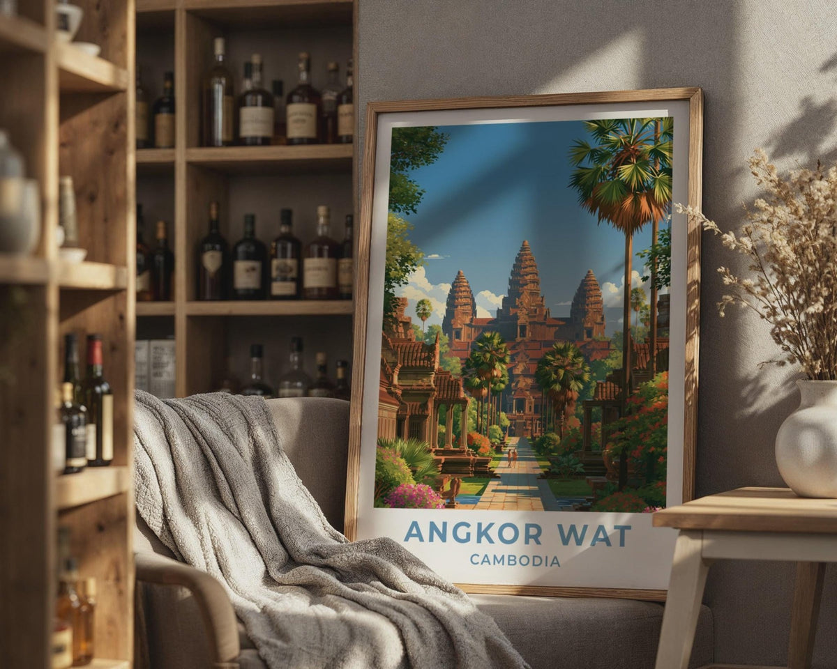 Angkor Wat Poster - WanderWall