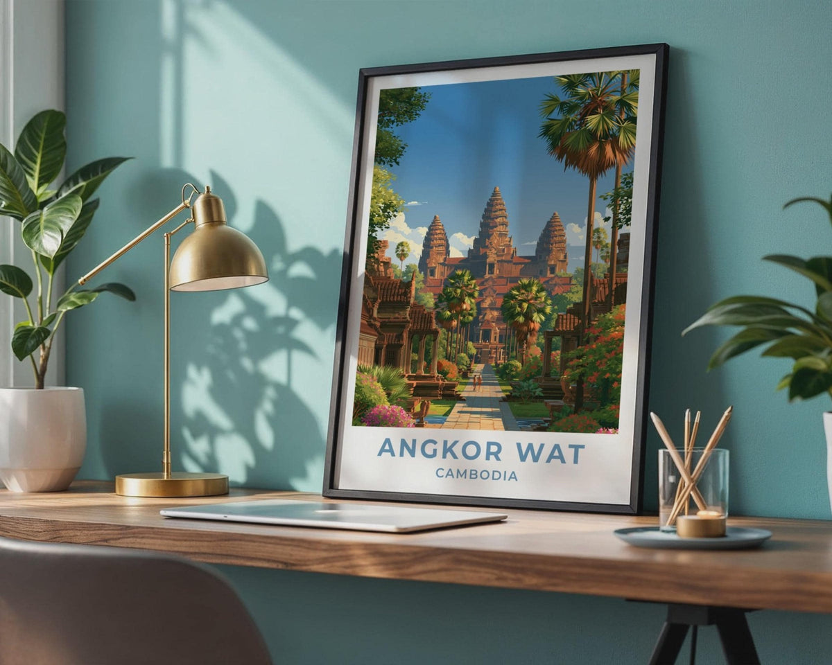 Angkor Wat Poster - WanderWall