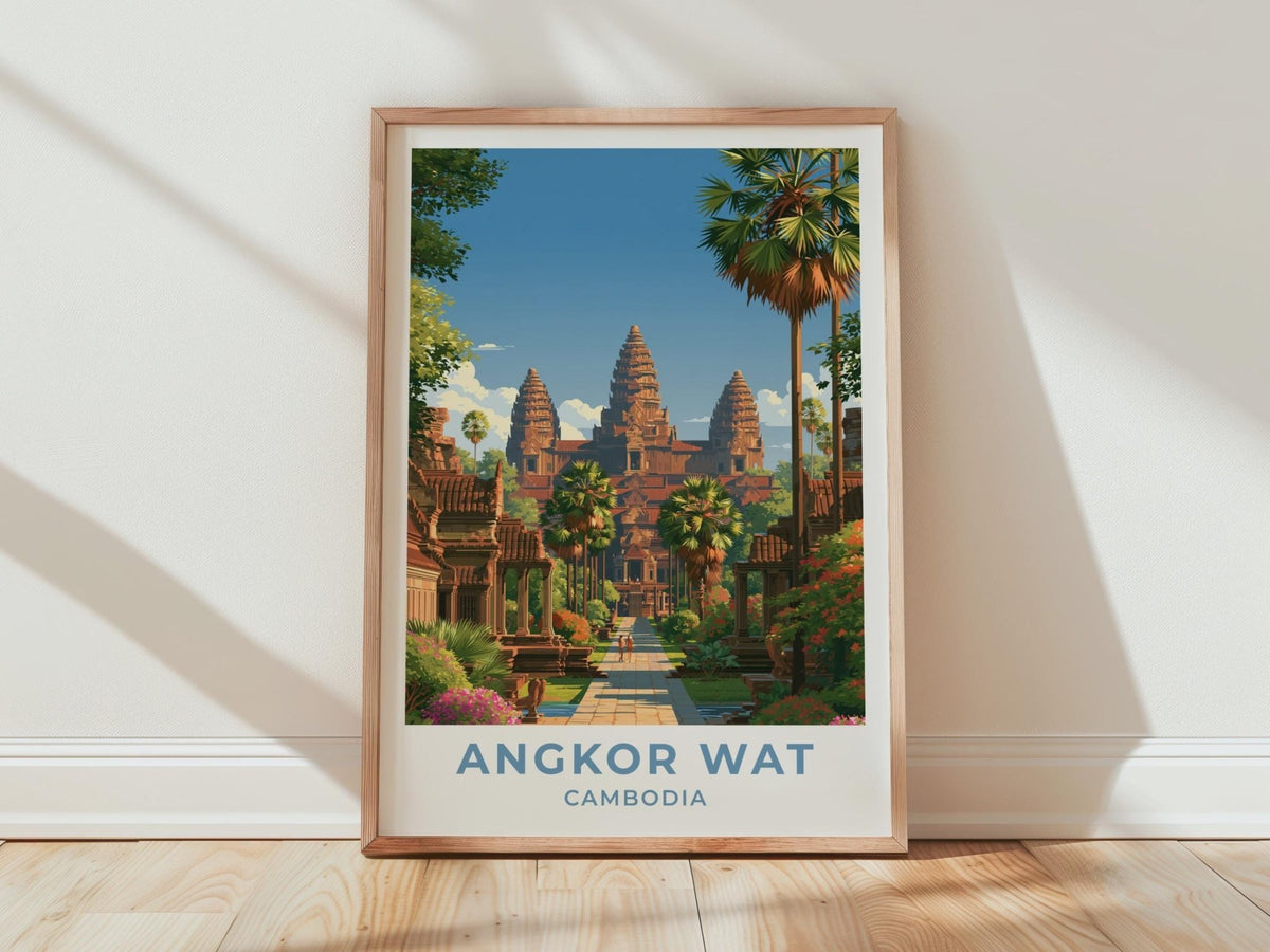 Angkor Wat Poster - WanderWall