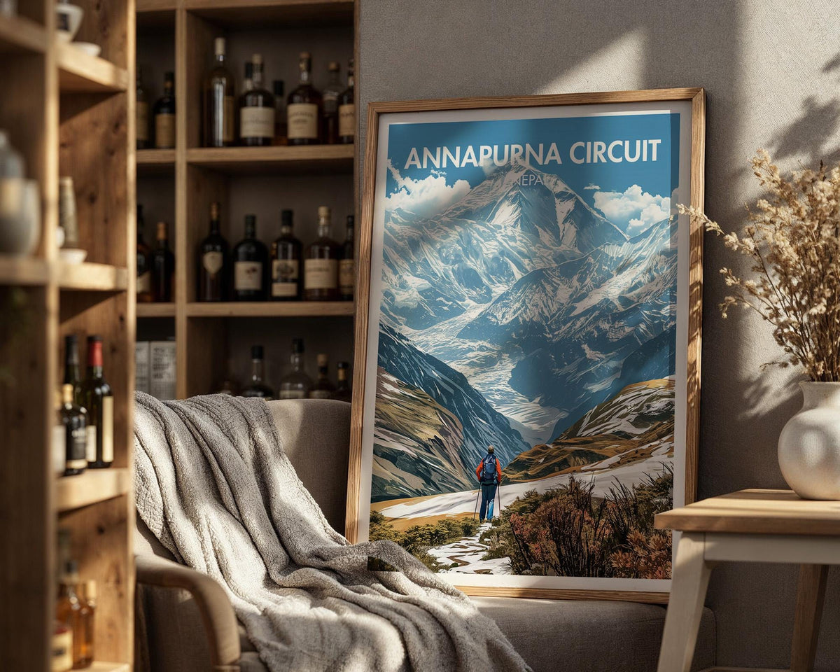 Annapurna Circuit Poster - WanderWall
