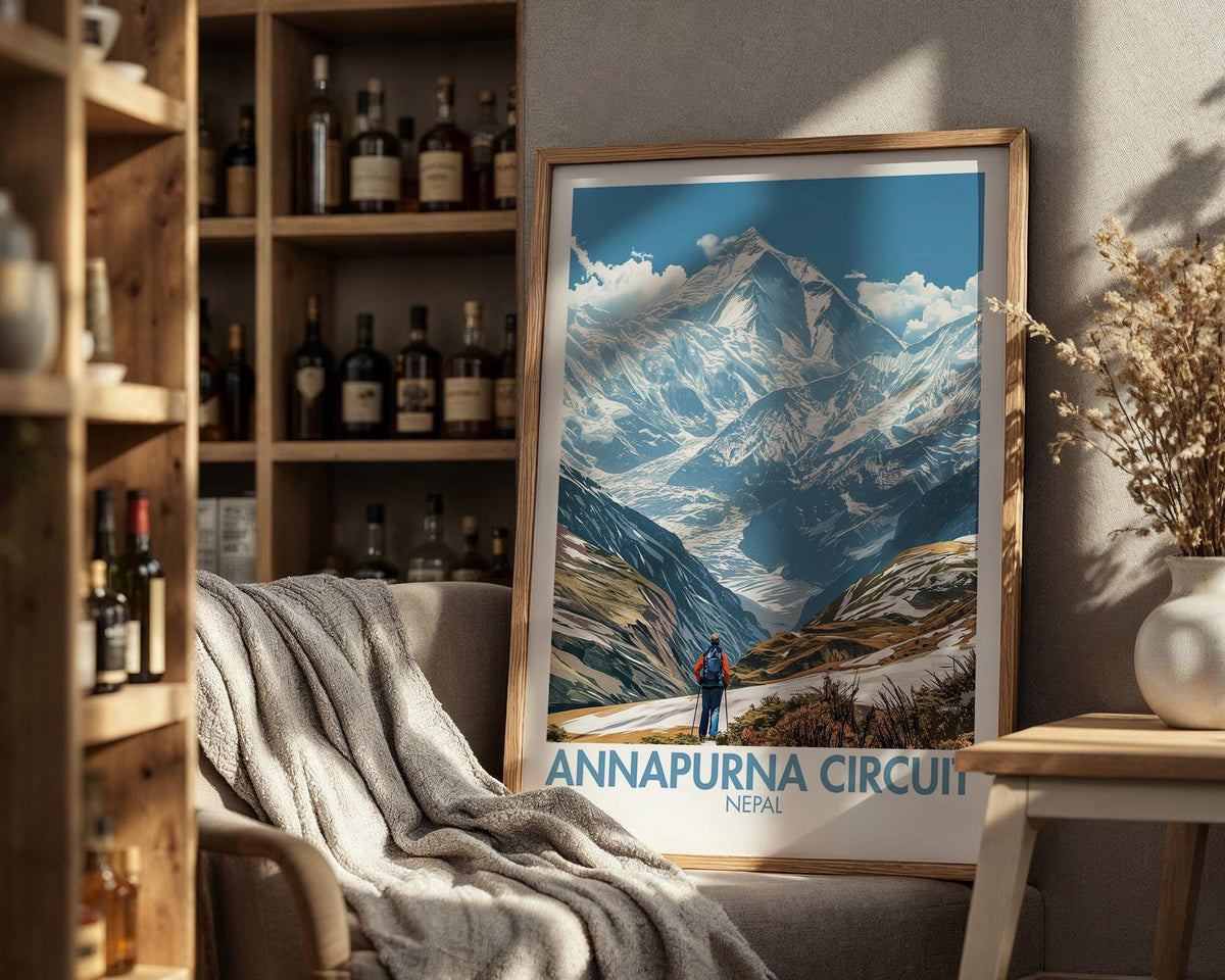 Annapurna Circuit Poster - WanderWall
