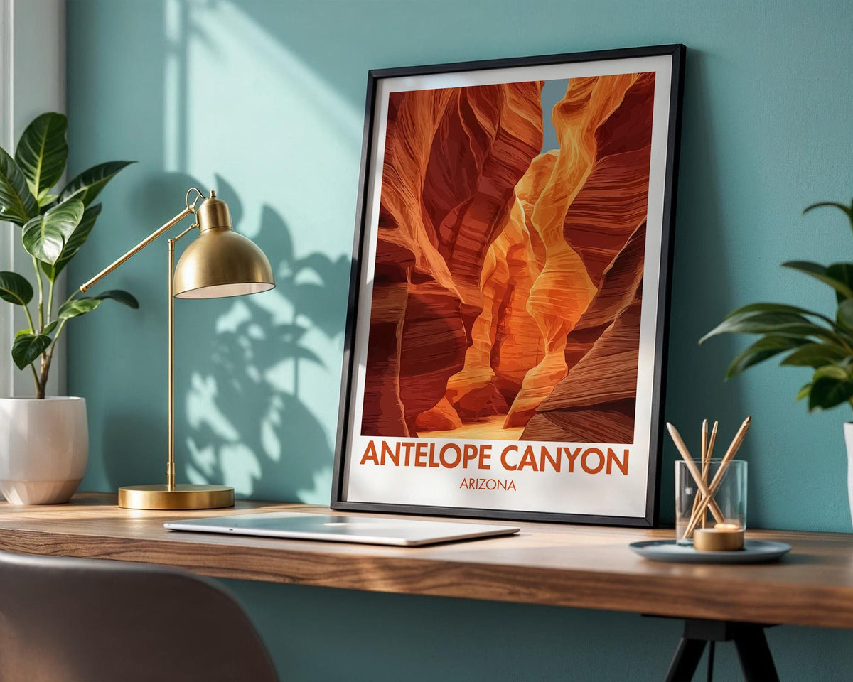 Antelope Canyon Poster - WanderWall