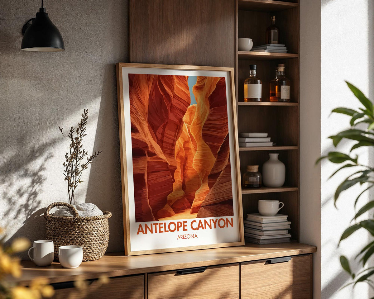 Antelope Canyon Poster - WanderWall