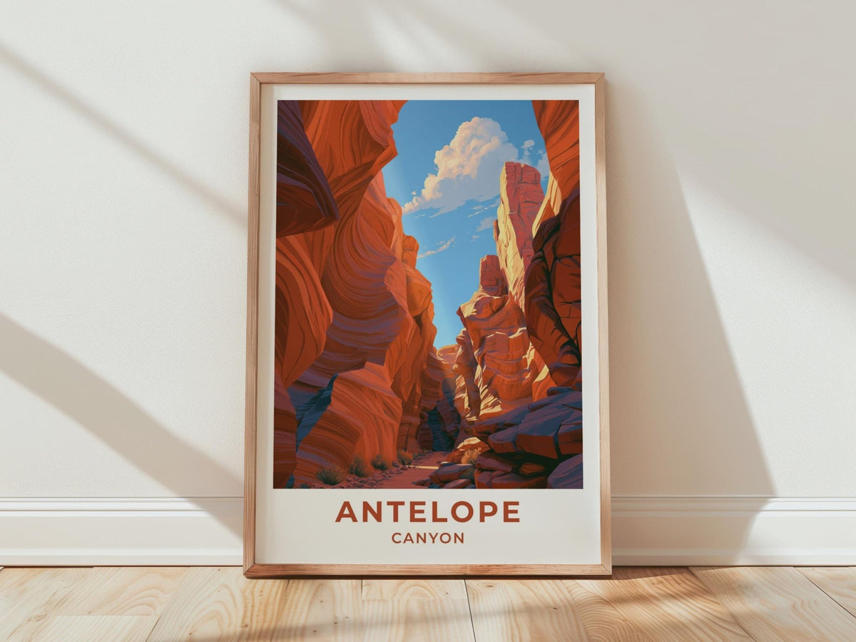 Antelope Canyon Poster - WanderWall