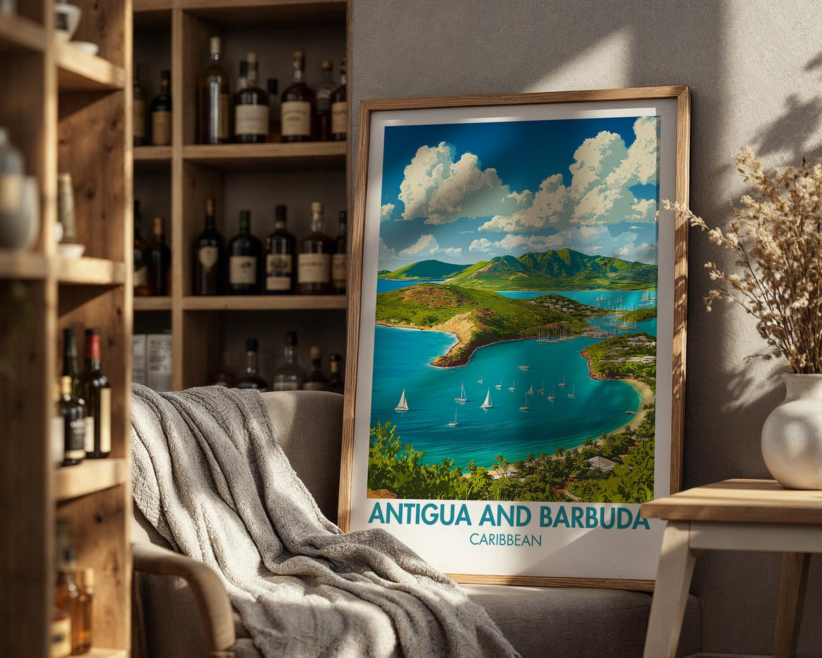 Antigua And Barbuda Poster - WanderWall