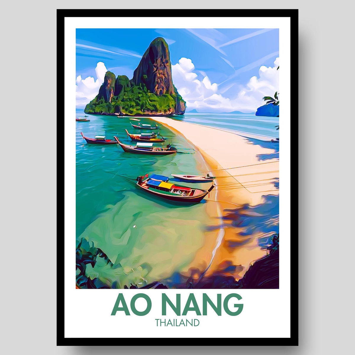 Ao Nang Poster - WanderWall