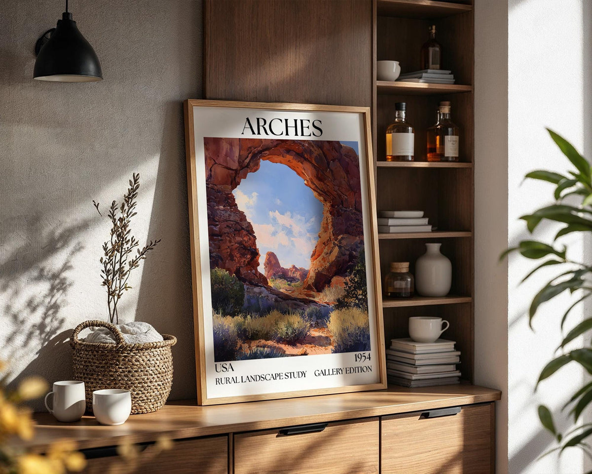 Arches National Park Gallery Edition Poster - WanderWall