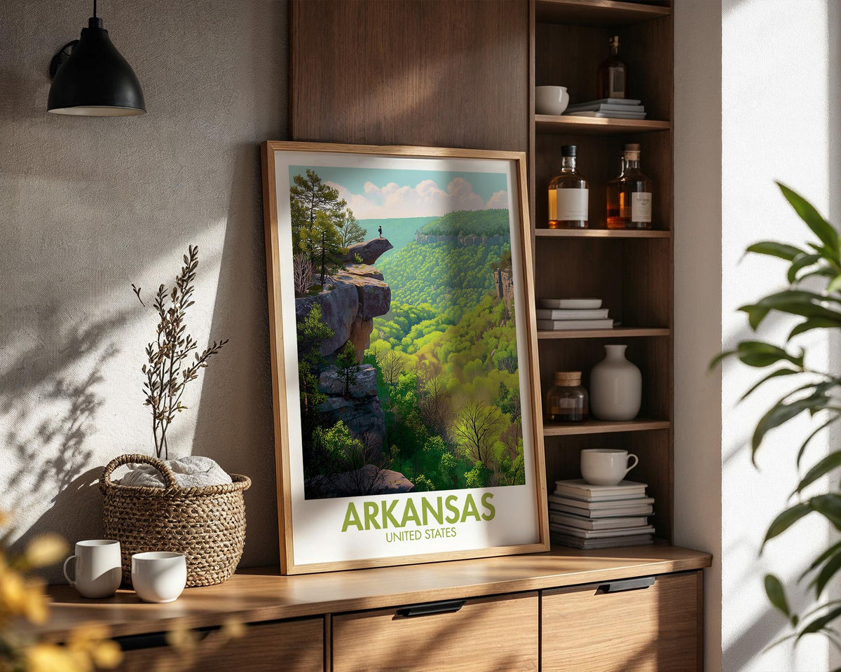 Arkansas Poster - WanderWall