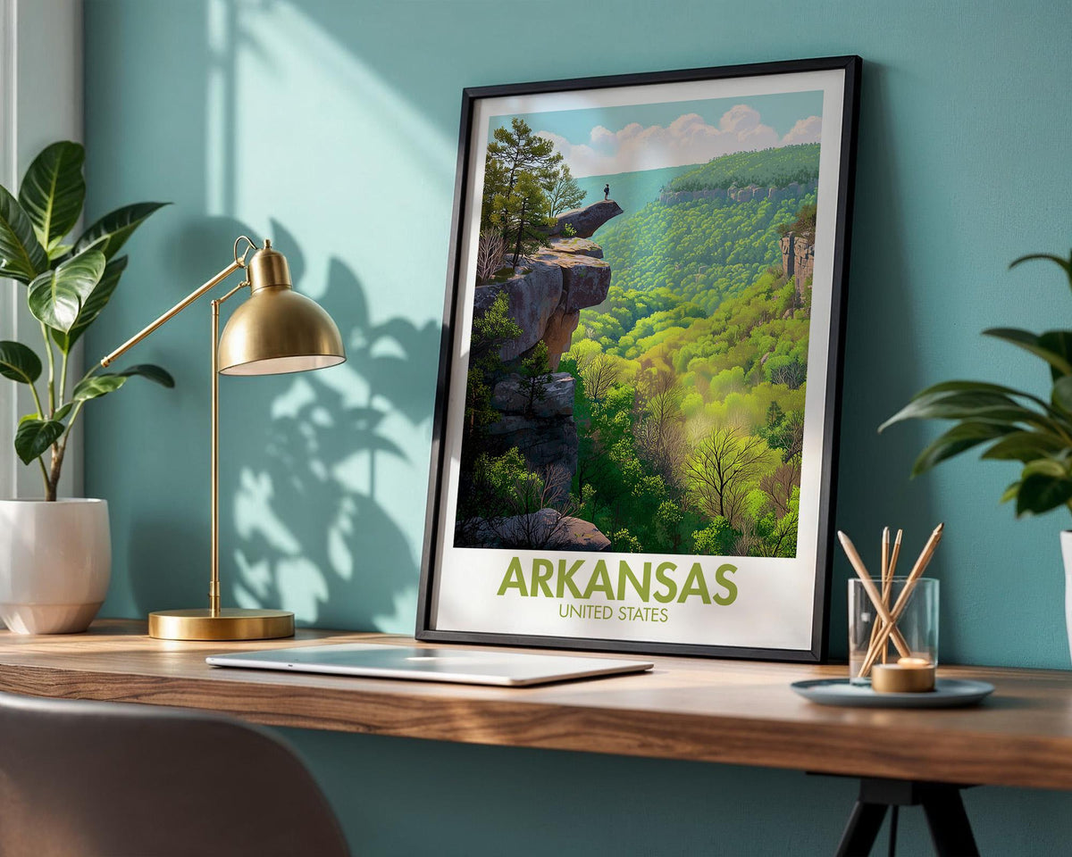 Arkansas Poster - WanderWall