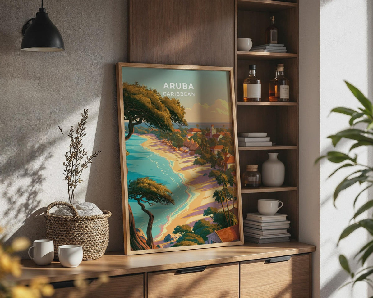 Aruba Poster - WanderWall