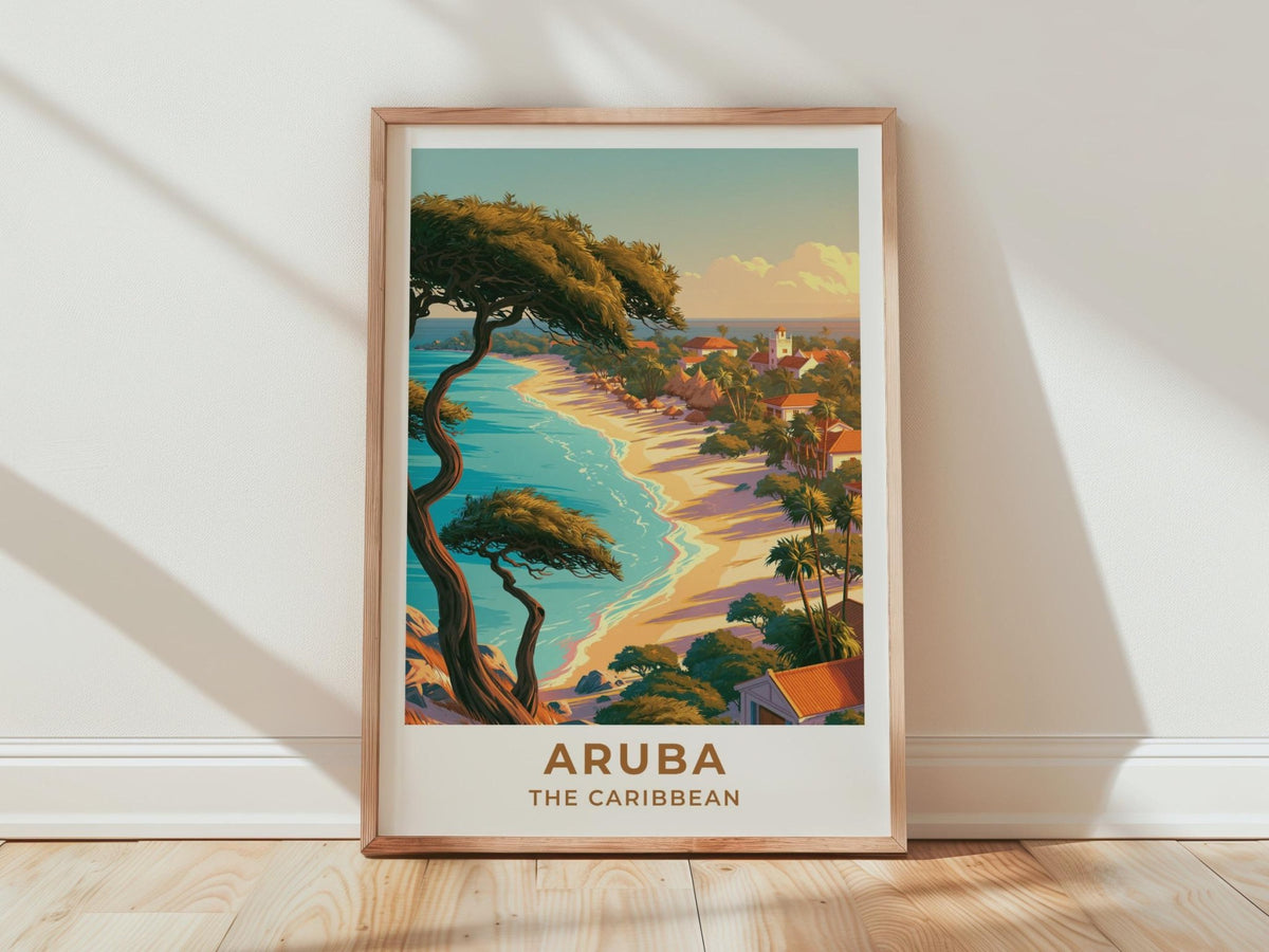 Aruba Poster - WanderWall
