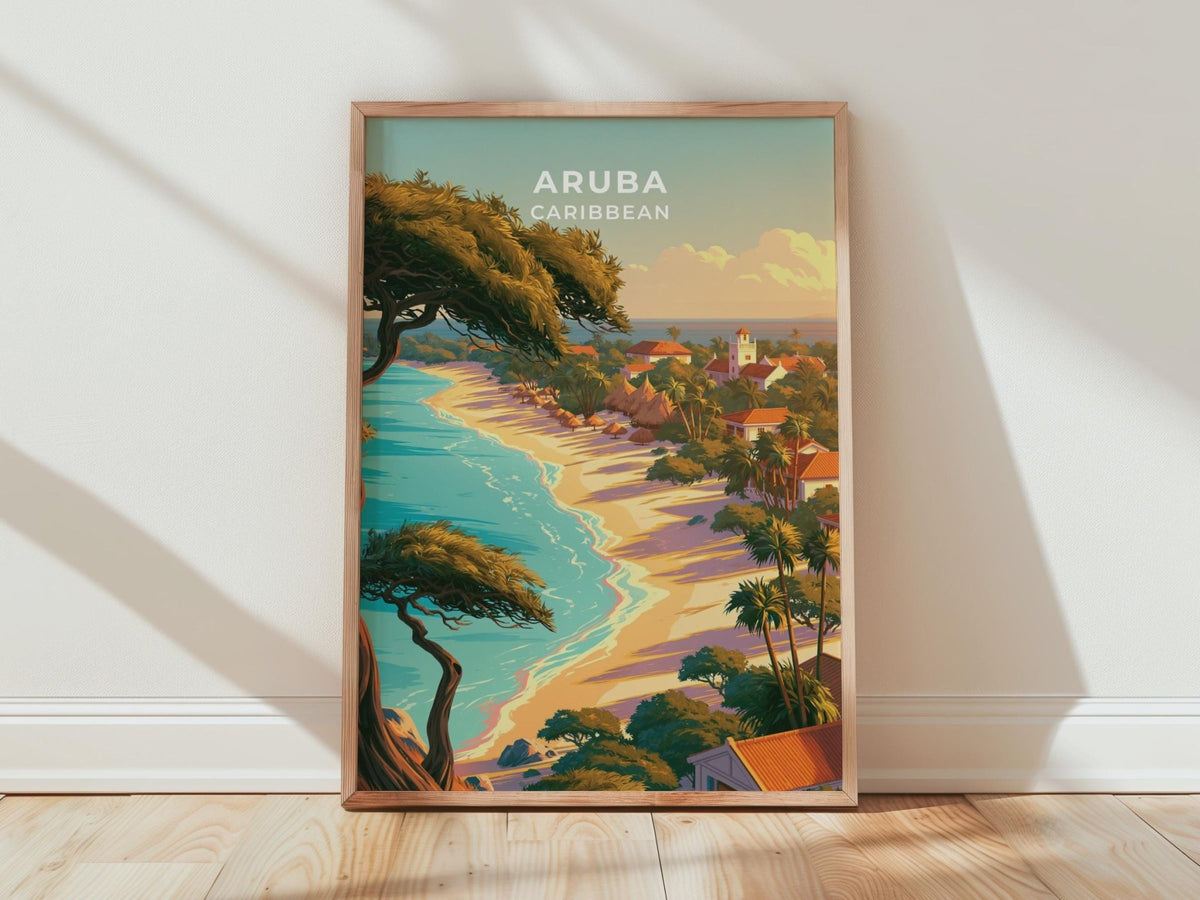 Aruba Poster - WanderWall