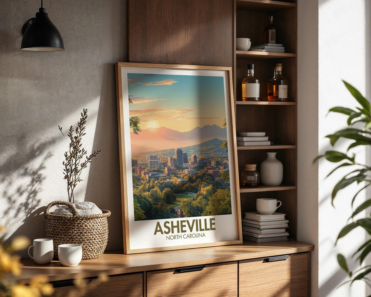 Asheville Poster - WanderWall