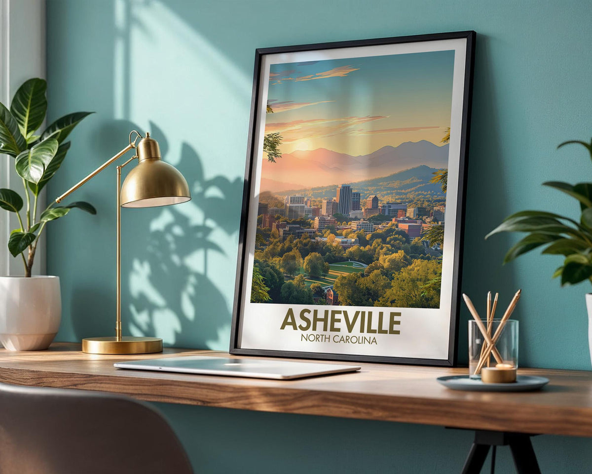 Asheville Poster - WanderWall