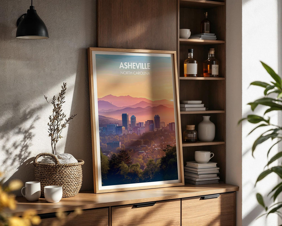Asheville Poster - WanderWall