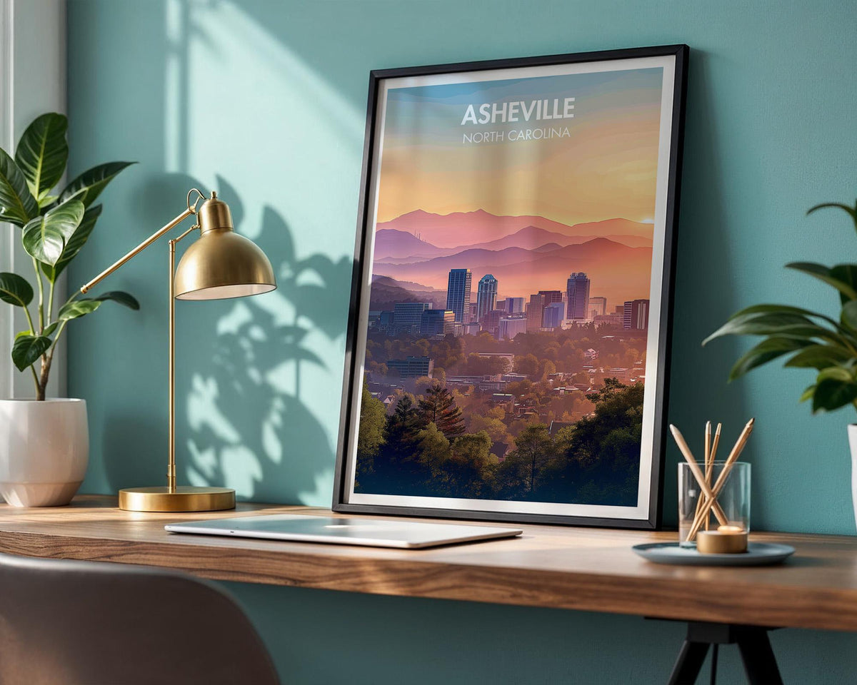 Asheville Poster - WanderWall