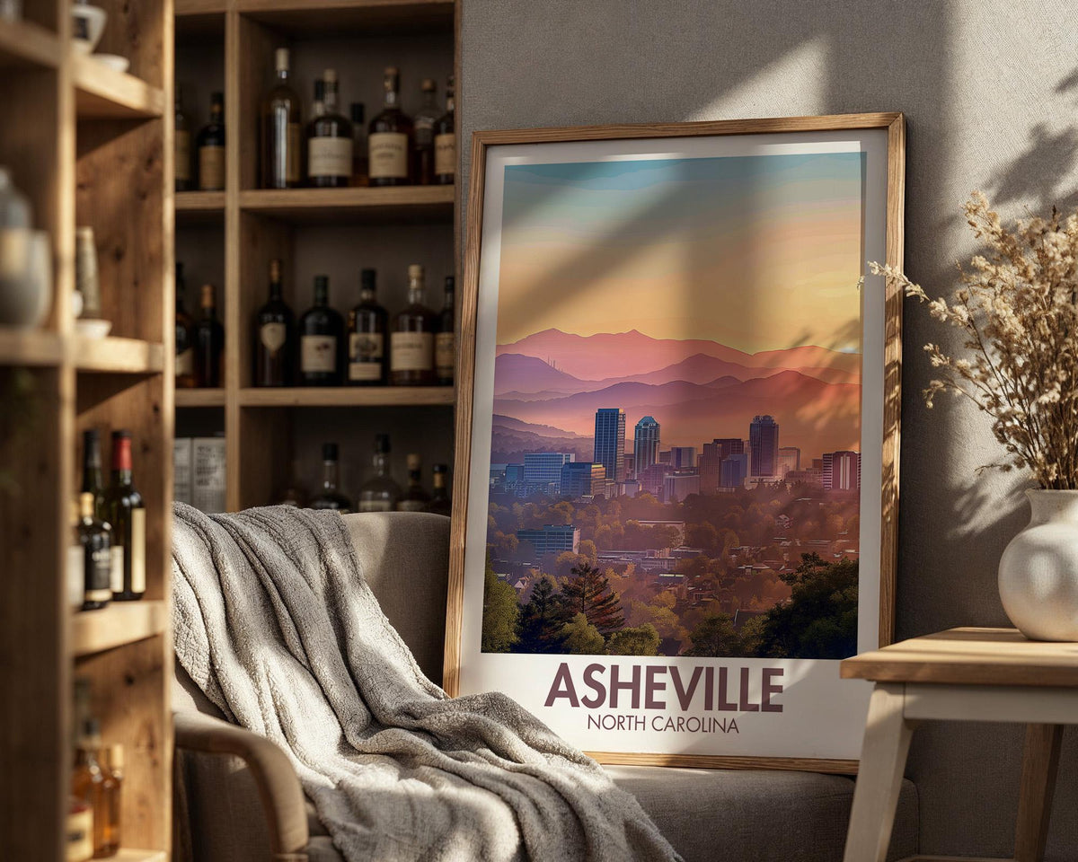 Asheville Poster - WanderWall