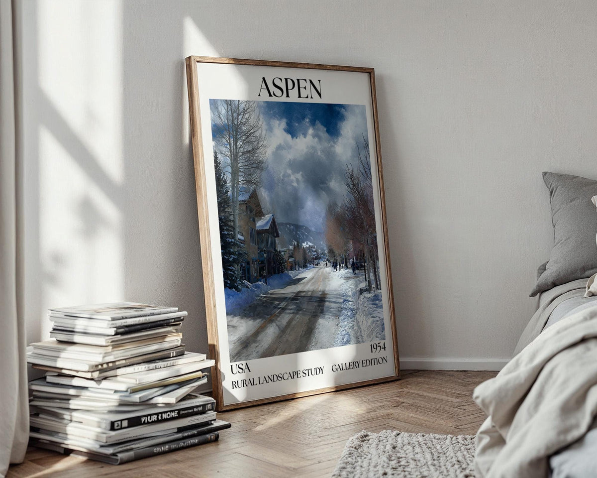 Aspen Colorado Gallery Edition Poster - WanderWall
