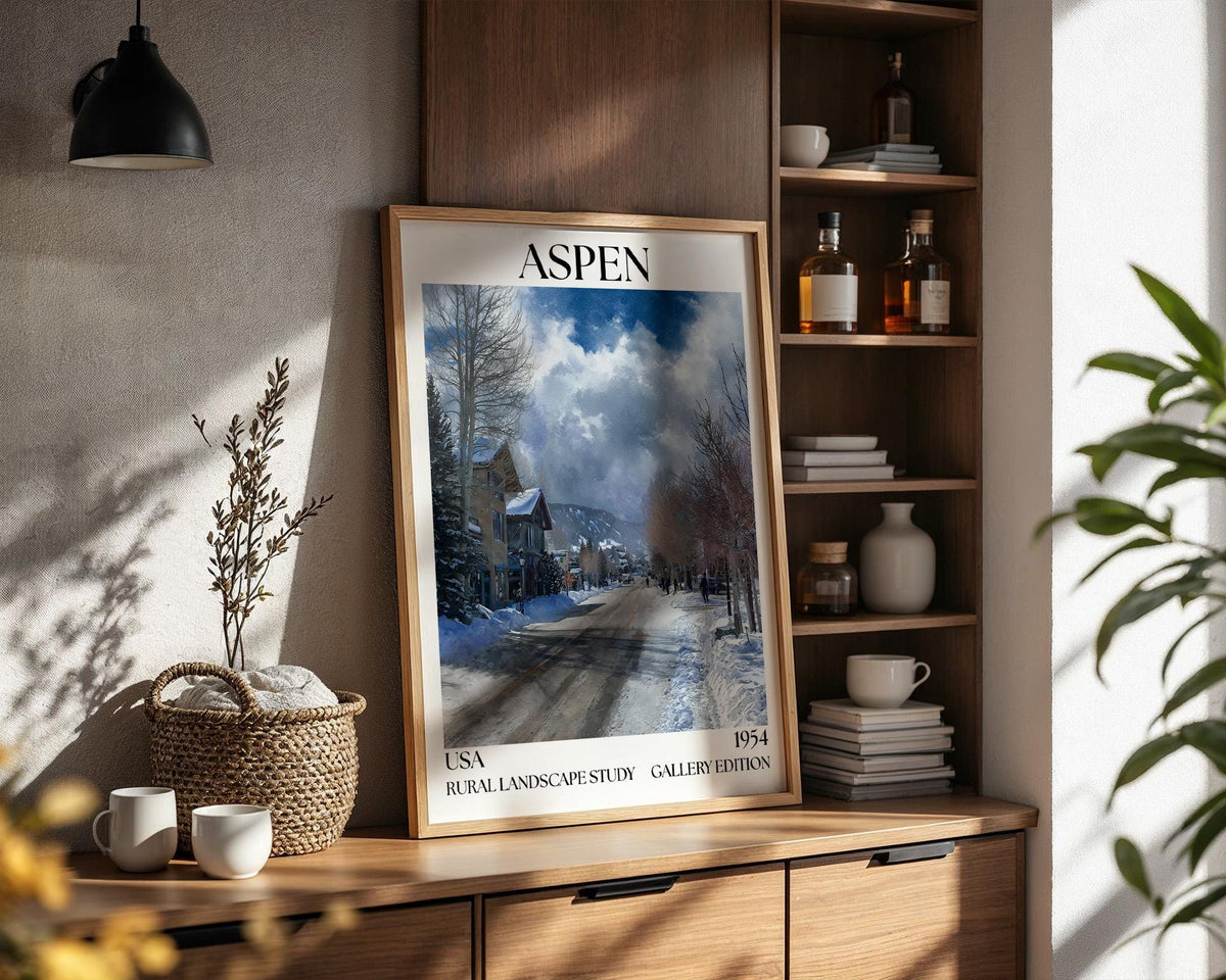 Aspen Colorado Gallery Edition Poster - WanderWall