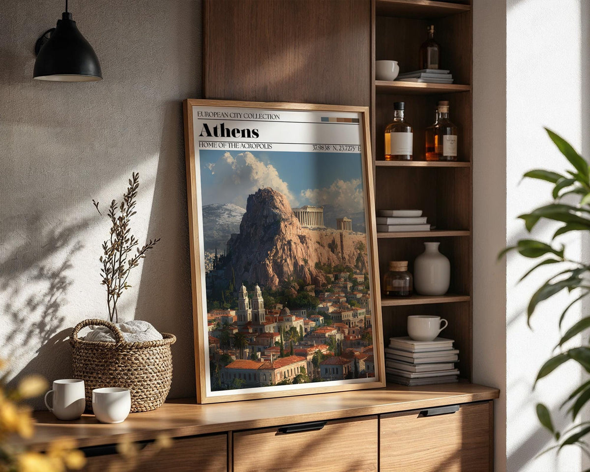 Athens Poster - WanderWall
